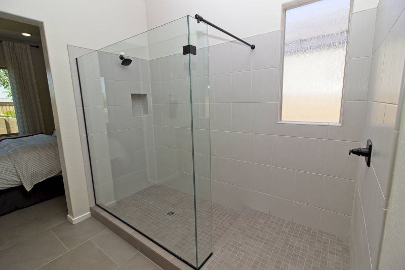 Bathroom with Walk-In Shower and Frameless Glass